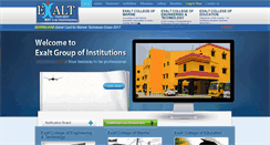 Desktop Screenshot of exaltedu.com